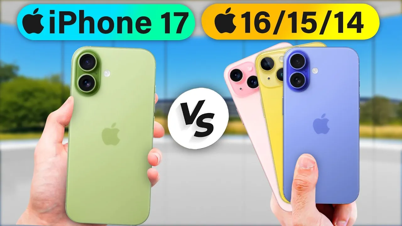 تفاوت‌های واقعی آیفون 17 با آیفون 16، 15 و 14! - چیکاو