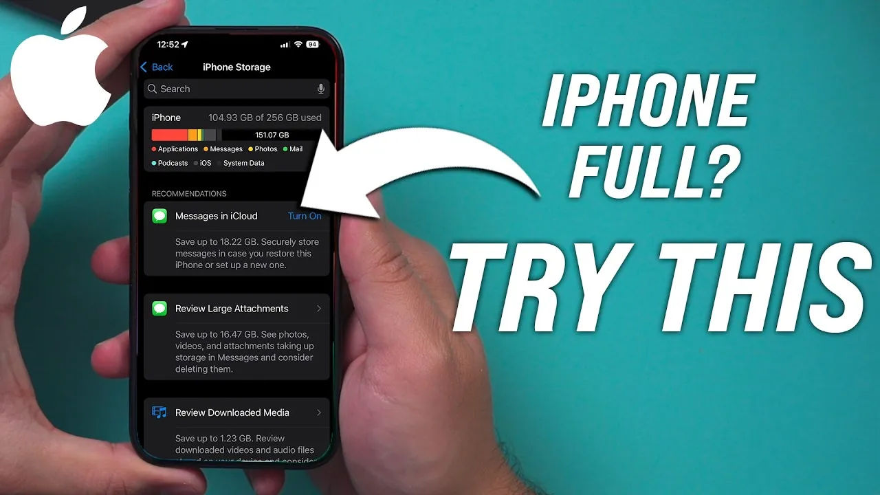 راهنمای جامع آزادسازی فضای آیفون: آموزش راهکارهای اثبات‌شده! - چیکاو