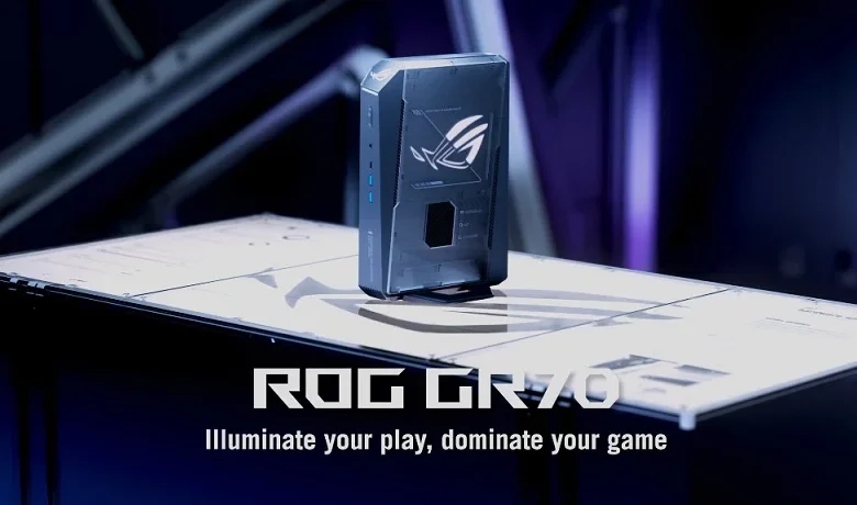 ایسوس از کامپیوتر گیمینگ کوچک ROG GR70 با پردازندهی Ryzen 9 9955HX3D و کارت گرافیک RTX 5070 رونمایی کرد - چیکاو