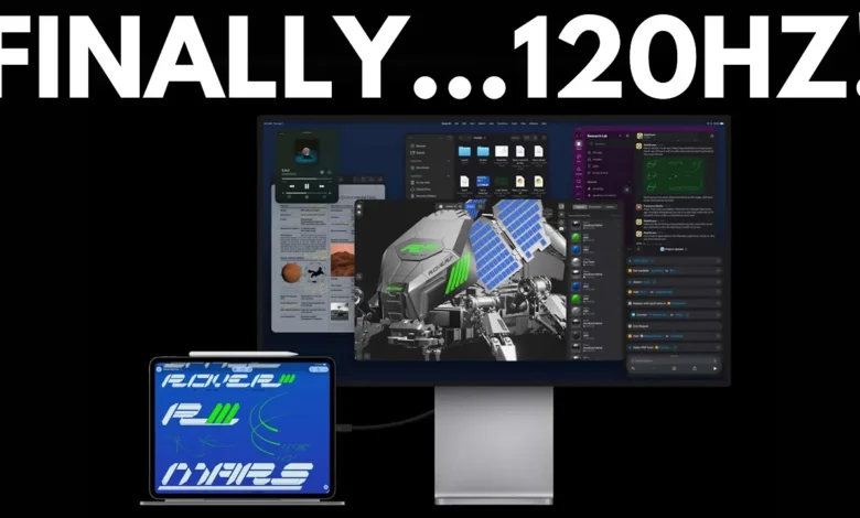 افشای اطلاعات Apple Studio Display 2؛ نمایشگر حرفهای با نرخ نوسازی ۱۲۰ هرتز و فناوری Mini-LED! - چیکاو