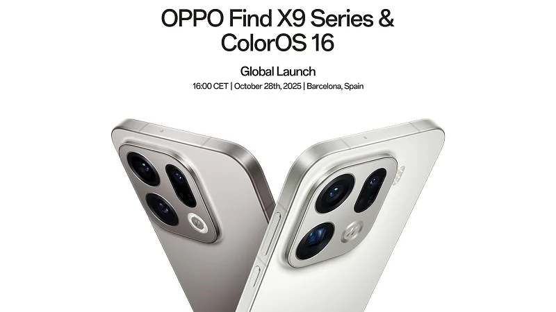 ظرفیت باتری نسخه جهانی اوپو Find X9 و Find X9 Pro مشخص شد - چیکاو