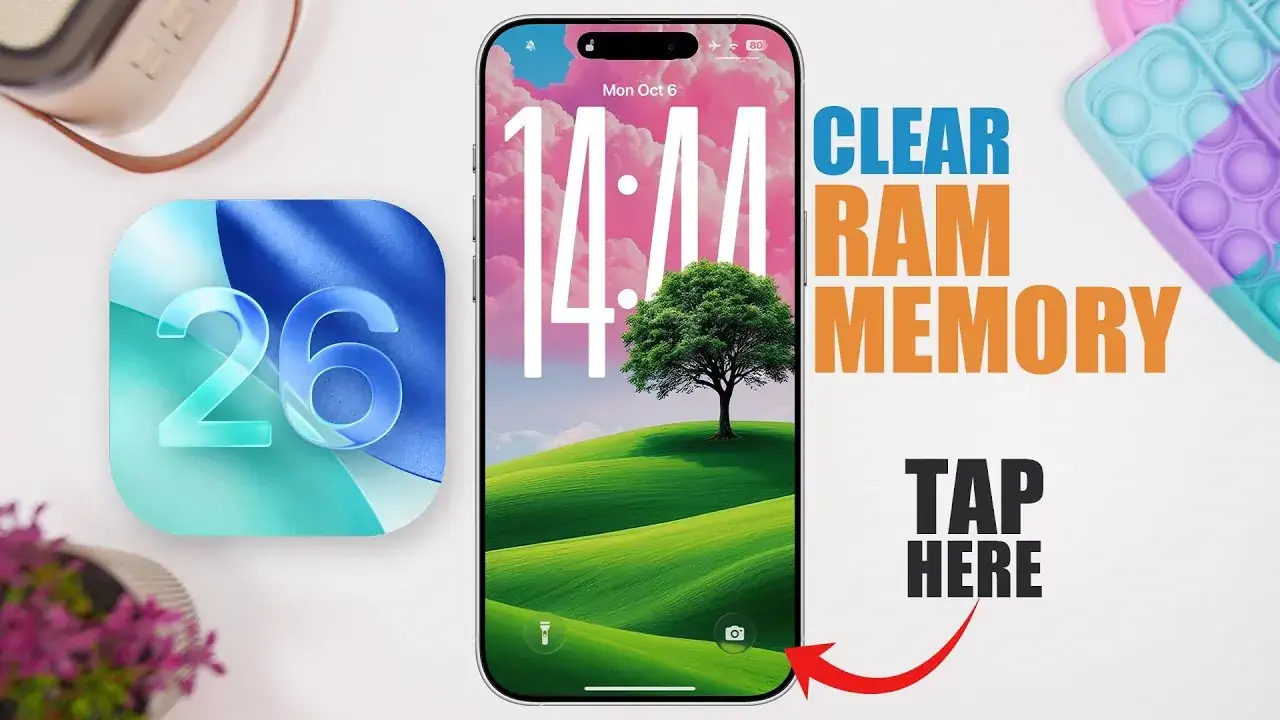 آموزش ۳ روش ساده برای پاک‌سازی RAM و افزایش سرعت آیفون در iOS 26 - چیکاو