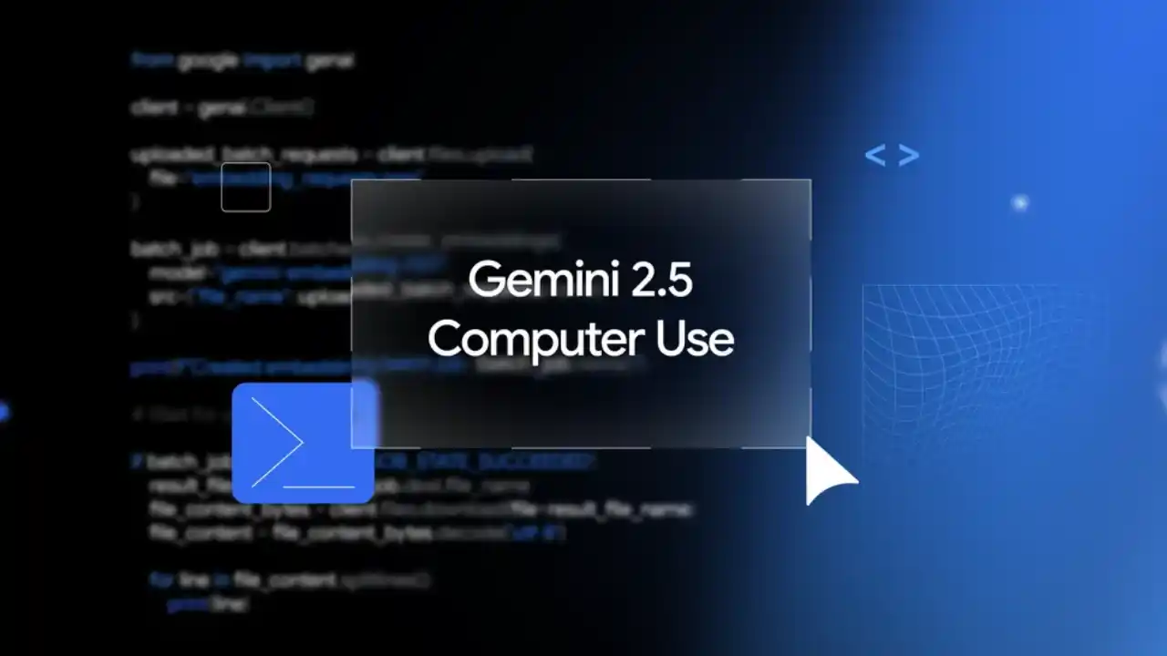 گوگل Gemini 2.5 Computer Use را معرفی کرد: هوش مصنوعی که مانند انسان با رابط کاربری کار می‌کند - چیکاو