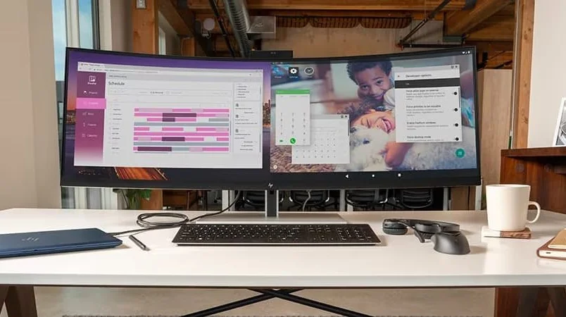 مانیتورهای HP Series 5 Pro با مدلهای 14 اینچ و 49 اینچ رونمایی شدند - چیکاو