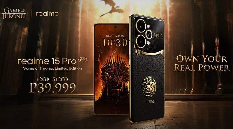 نسخه ویژه ریلمی 15 پرو با طراحی Game of Thrones رونمایی شد - چیکاو