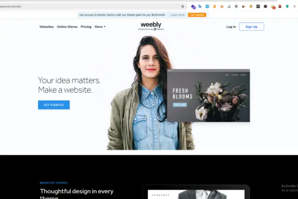 سایت ساز weebly