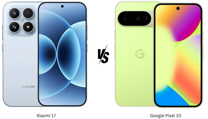 مقایسه شیائومی 17 در مقابل پیکسل 10 | کدام گوشی را واقعاً باید بخرید؟ - چیکاو