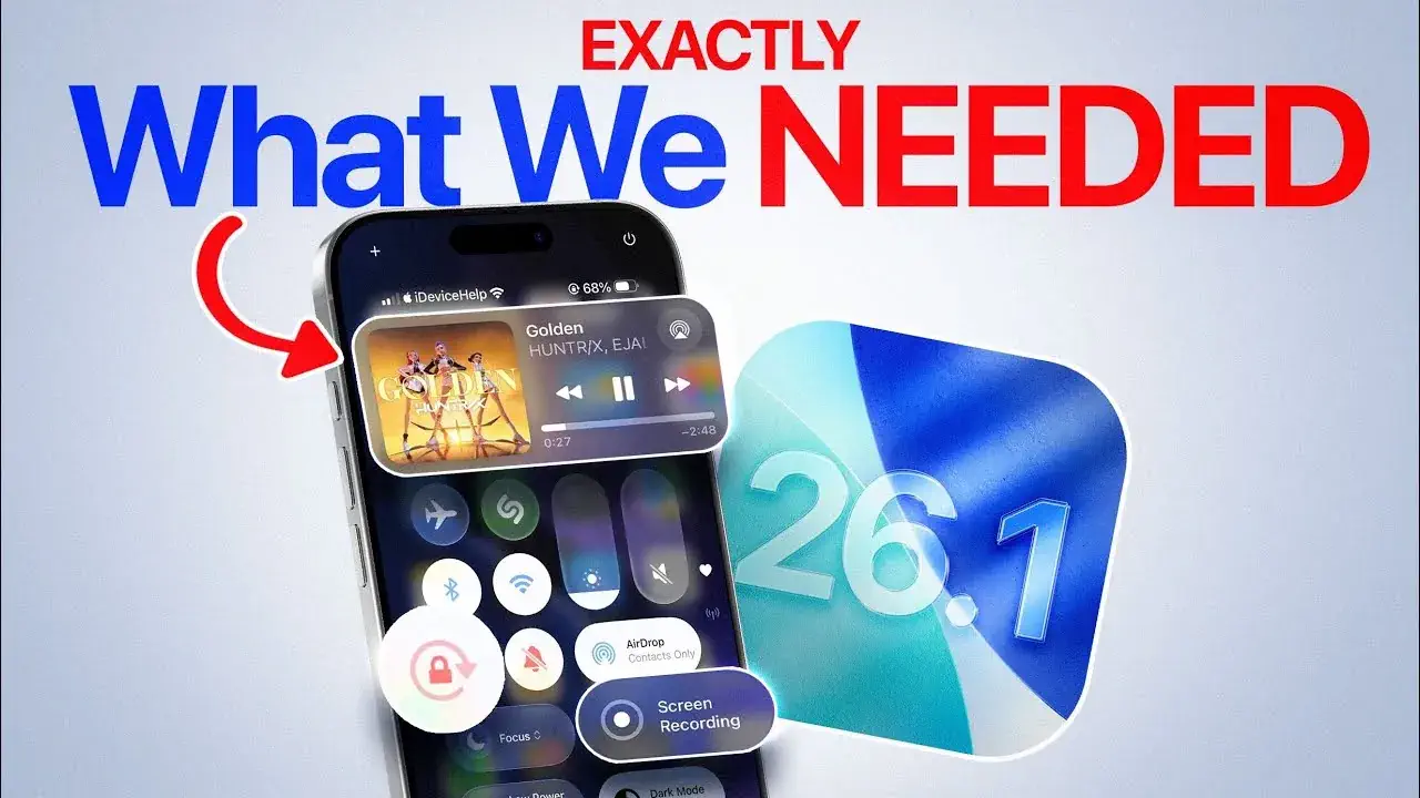 iOS 26.1 Beta 3: ویژگی‌های جدید، عملکرد و پایداری! - چیکاو