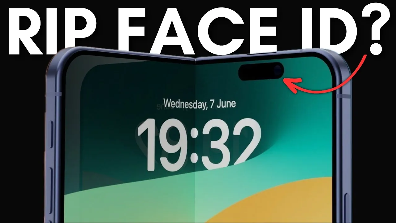 آیفون فولد با بدنه تیتانیومی و بازگشت Touch ID - چیکاو