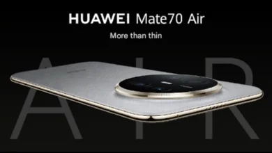 هواوی Mate 70 Air با باتری 6,500mAh و نمایشگر ۷ اینچی در چین معرفی شد - چیکاو
