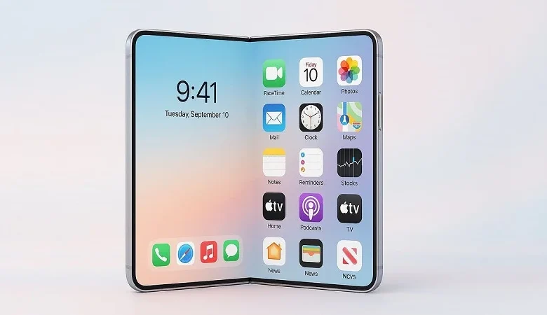 جزئیات بیشتری از iPhone Fold فاش شد؛ اندازه نمایشگرها، احراز هویت و دوربینها - چیکاو