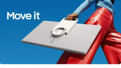 عرضه تلویزیون قابل‌حمل سامسونگ با نمایشگر QHD - چیکاو