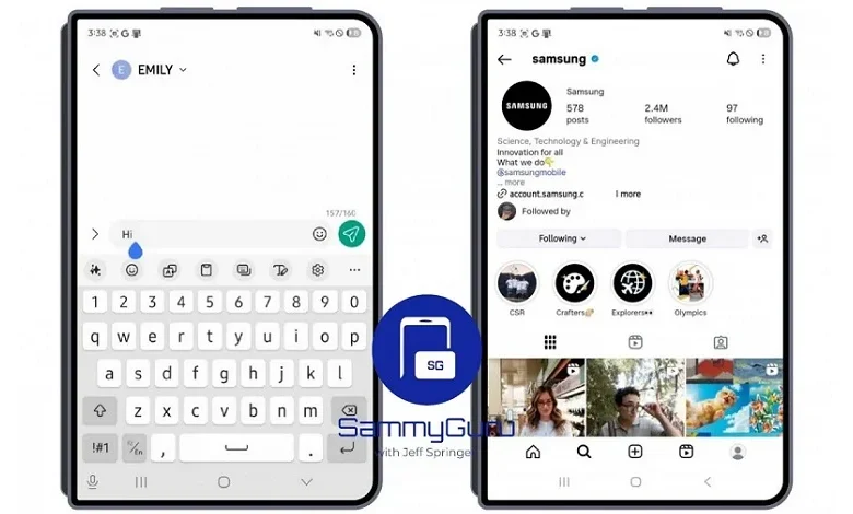 سامسونگ در حال توسعه گوشی تاشوی عریض با نمایشگر بزرگ برای سال ۲۰۲۶ است - چیکاو