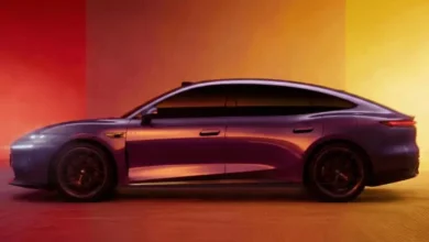 ام‌جی از سدان برقی جدید خود با طراحی فست‌بک و الهام از پورشه رونمایی کرد - چیکاو