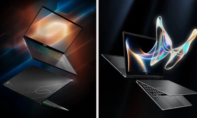 رونمایی گسترده MSI از نسل جدید لپتاپهای کاری و گیمینگ در CES 2026 - چیکاو