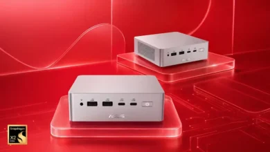 ایسوس از مینیپیسی Ascent QN10 با تراشه Snapdragon X2 Elite رونمایی کرد - چیکاو
