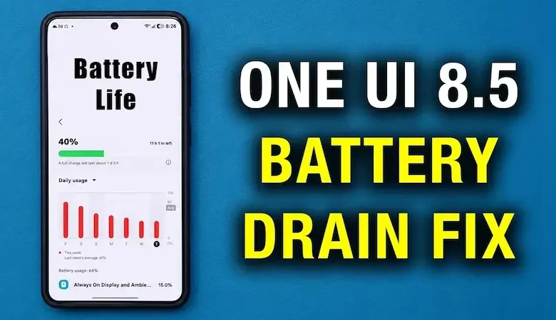 رفع مشکل مصرف باتری در One UI 8.5 سامسونگ؛ راهکارهای ساده برای افزایش شارژدهی - چیکاو