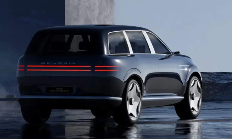 تاریخ رونمایی شاسیبلند لوکس Genesis GV90 فاش شد - چیکاو