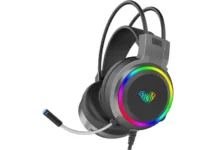 لنوو از هدست گیمینگ Aurora GH15 با نورپردازی RGB و میکروفون جداشونده رونمایی کرد - چیکاو