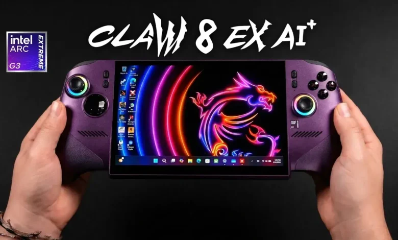 بررسی +MSI Claw 8 EX AI؛ قدرتمندترین کنسول دستی ویندوزی با پردازنده جدید اینتل - چیکاو