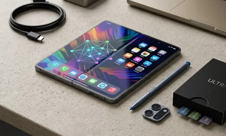 Galaxy Z Fold 8 Ultra با طراحی بهبودیافته و سختافزار قدرتمندتر در راه است - چیکاو