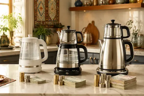 قیمت انواع چای‌ساز در بازار؛ برای خرید چای‌ساز چقدر باید هزینه کرد؟