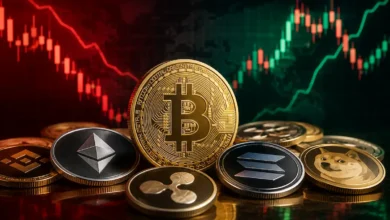 قیمت ارزهای دیجیتال امروز 21 تیر 1405؛ بیت‌کوین، اتریوم و ریپل در مدار نزولی - چیکاو