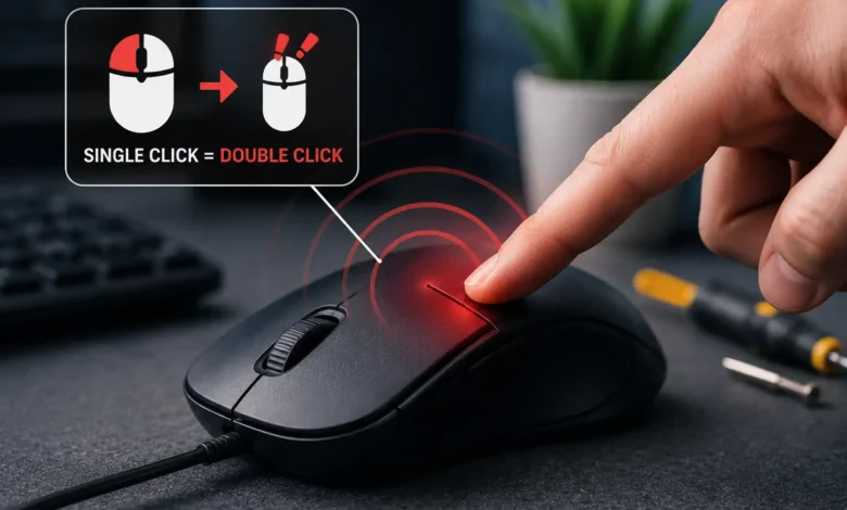 چرا ماوس با یک بار کلیک، دوبار کلیک میکند؟ آموزش کامل رفع مشکل Double Click - چیکاو