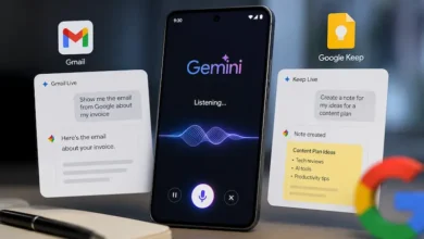 گوگل قابلیت‌های مکالمه صوتی Gemini را در Gmail و Google Keep آزمایش می‌کند - چیکاو