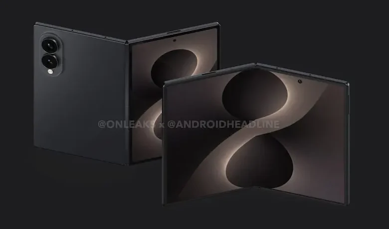 تصاویر ماکت مشکی Galaxy Z Fold 8 Wide فاش شد - چیکاو