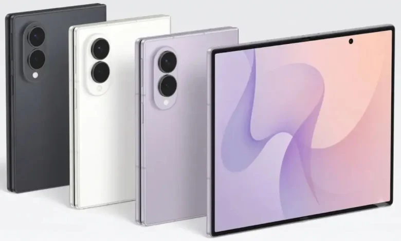 New renders of the Galaxy Z Fold 8 - چیکاو