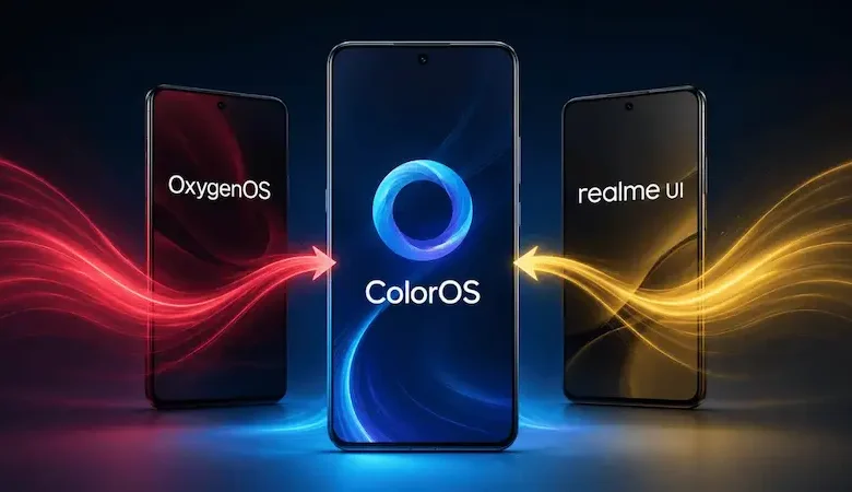 احتمال ادغام OxygenOS و Realme UI با ColorOS قوت گرفت - چیکاو