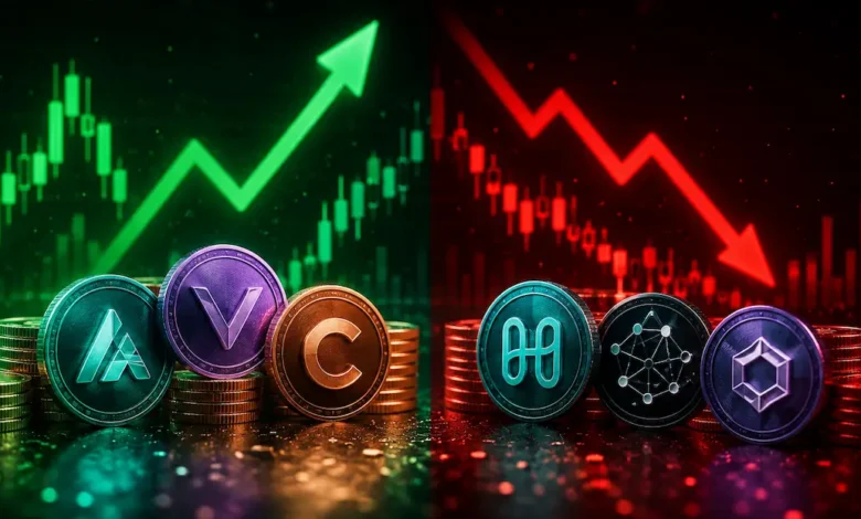 پرسودترین و زیاندهترین ارزهای دیجیتال امروز 18 شهریور - چیکاو