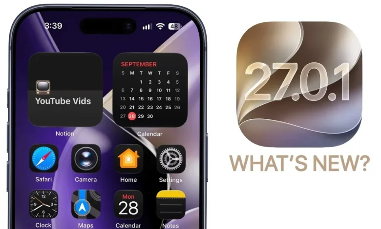 iOS 27.0.1 منتشر شد؛ سه مشکل مهم آیفون 18 پرو برطرف شد - چیکاو