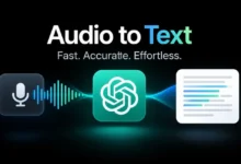 آموزش تبدیل فایل صوتی به متن با ChatGPT در موبایل - چیکاو